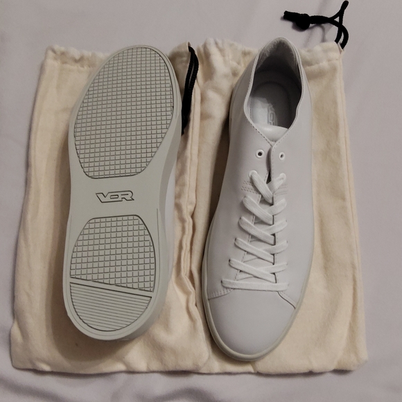 VOR Other - VOR White Leather Minimalist Sneakers NEW Handcrafted in Germany Dust Bags